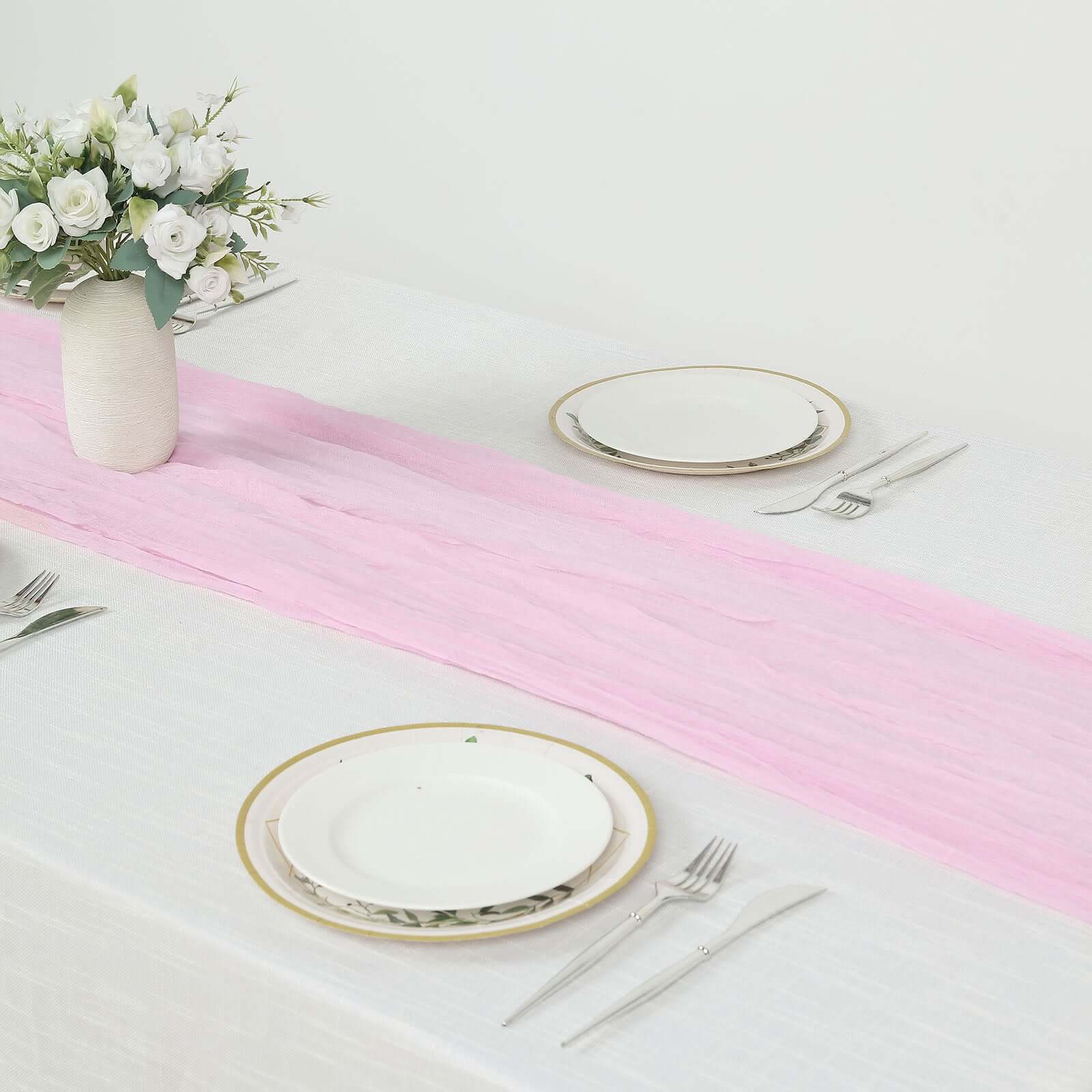 Table runner - Pink