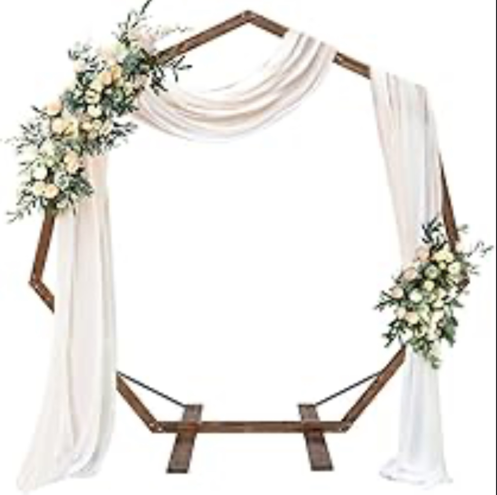 Octagon Wedding Arch